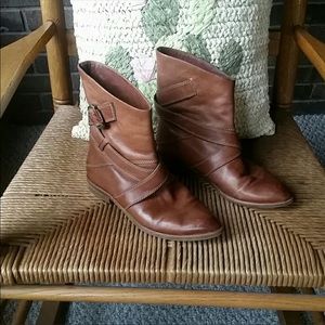 Vince Camuto leather booties